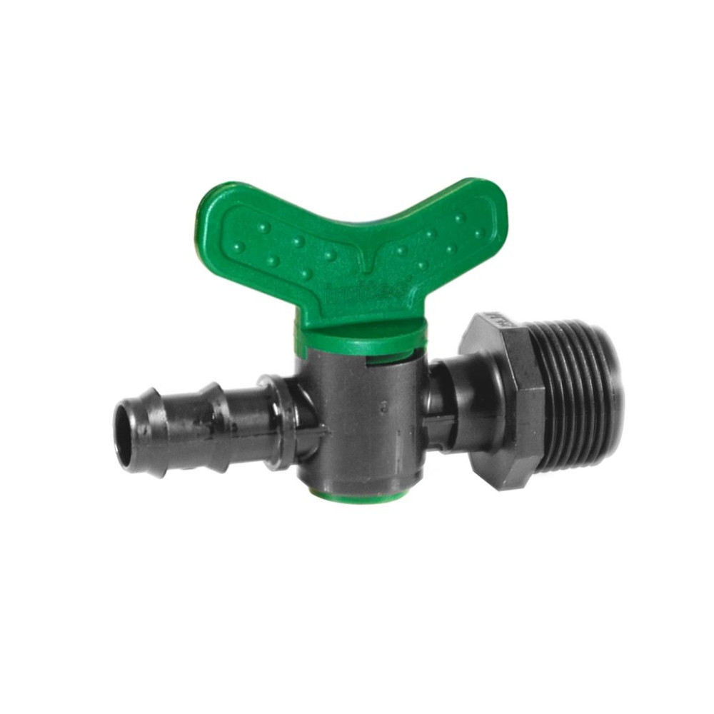 Konektor - vodní ventil 16mm pro napojení 3/4 hadice