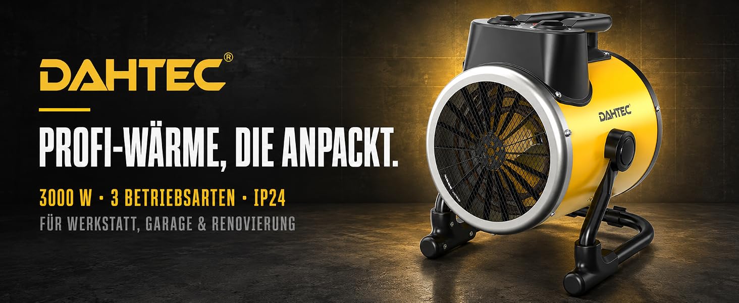 Elektrické topidlo 3000 W Dahtec