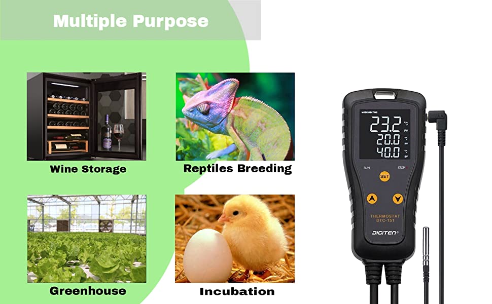 Termostat digitální Biogreen