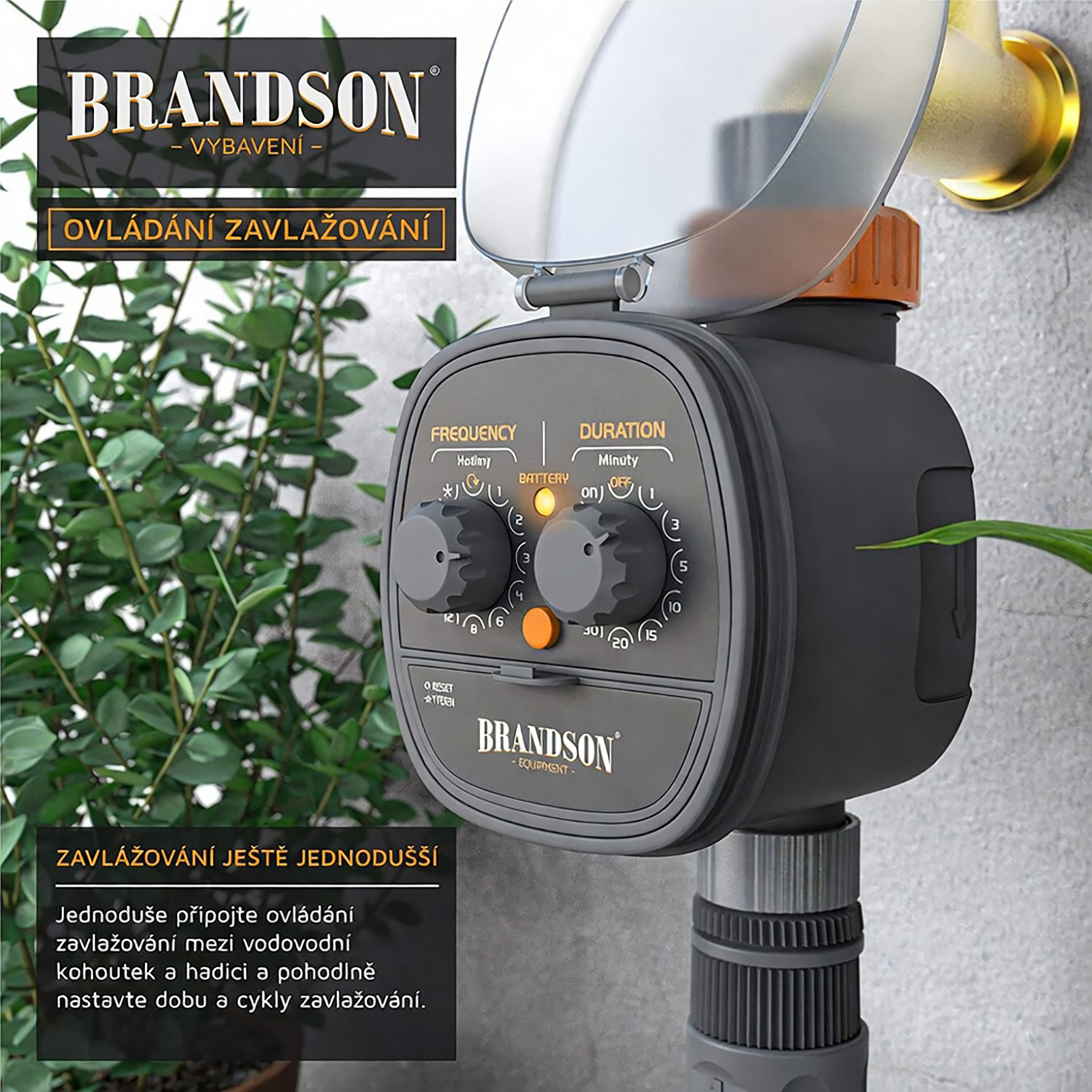 Kapkovací zavlažování skleníku