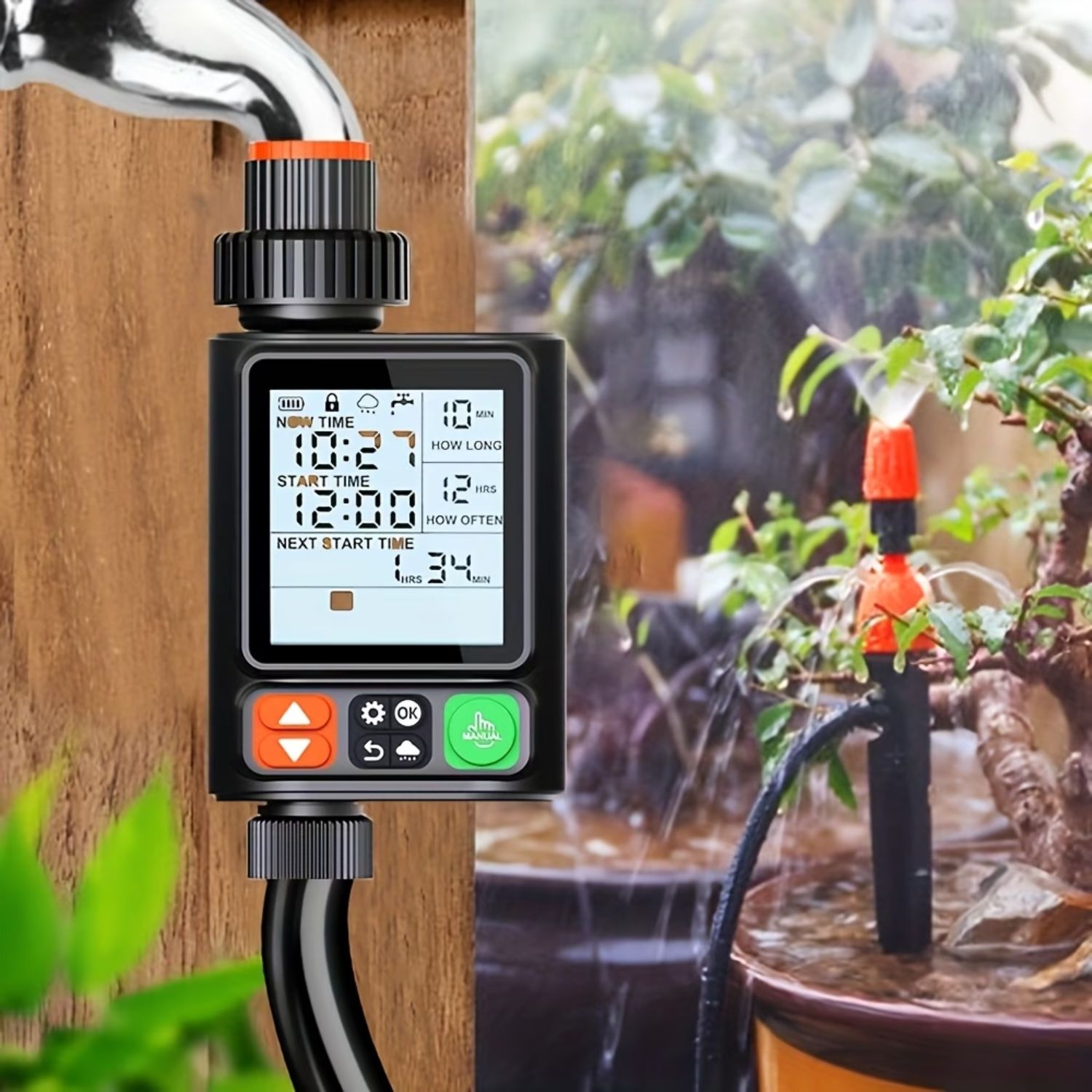 Automatické zavlažování skleníku Automatické zavlažování skleníku