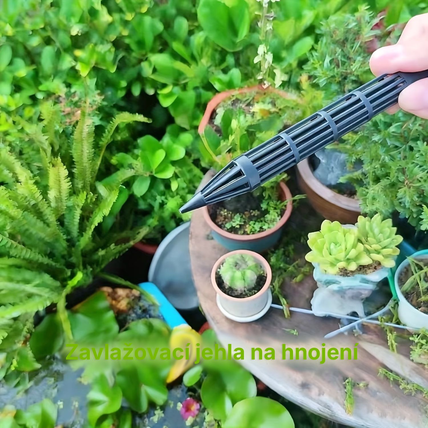 Zavlažování skleníku