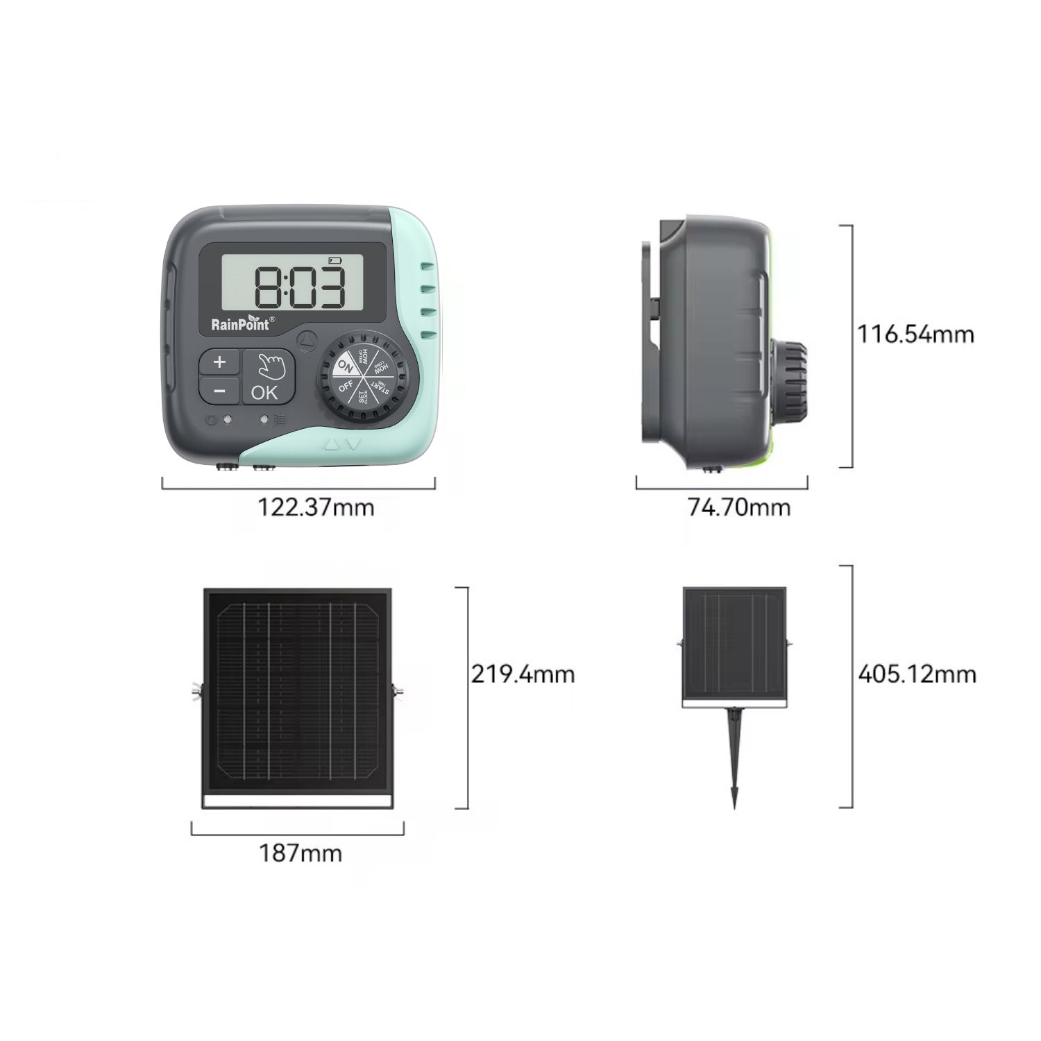 Solární zavlažování skleníku